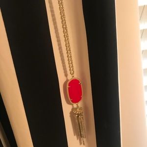 Kendra Scott Rayne necklace- red